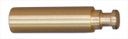 Gardinenstangen, Kollektion 12 mm, Trägerverlängerung Gardinenstange aus echt Messing, Artikelnummer 12090048, Seitenansicht Gardinenstange, www.klaus-bode.de